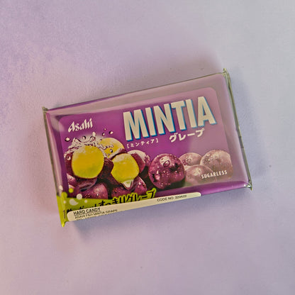 Asahi Japan Mintia Mints - Refreshable Cool Grape 50 Tablets 7g