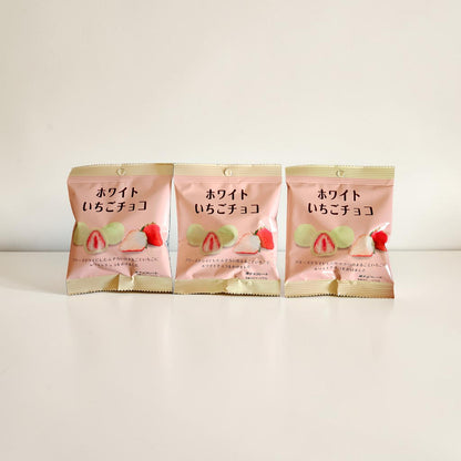 You-Ka |Japan | Strawberry with White Chocolater Coating 25g