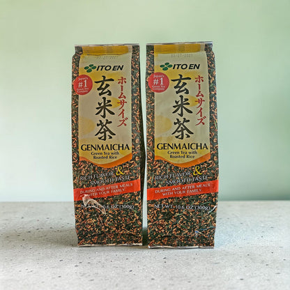 ITO EN Japanese Genmaicha Green Tea with Roasted Rice 10.6 oz 300g
