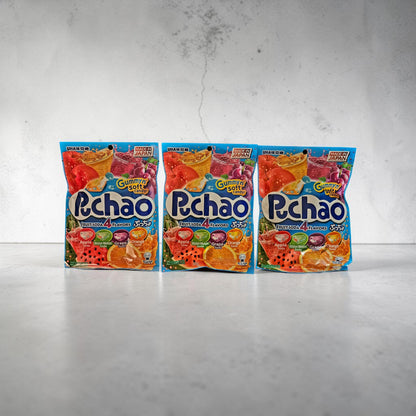 UHA Mikakuto Japan Puchao Chewy Candy Flavor Soda Fruit Mix 3.52 oz
