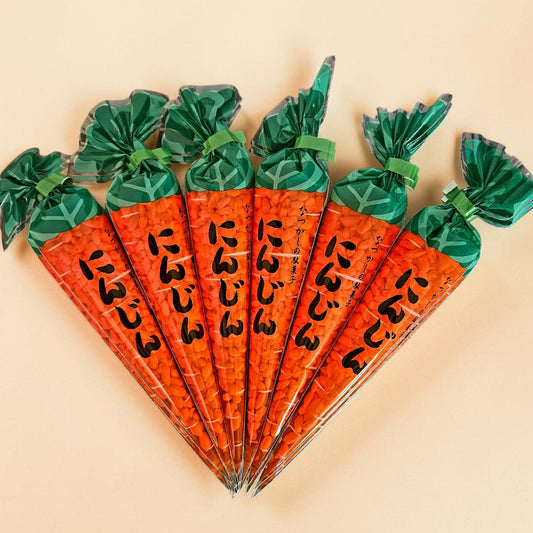 Takami Ninjin Carrot Japanese Rice Puff Snack 11g