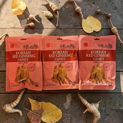Korean Red Ginseng Hard Candies, 3.5 oz, All Natural