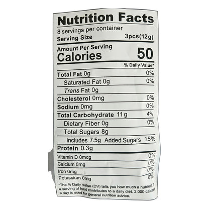 Collagen Pomegranate Hard Candy 3.5 oz, Made With Fresh Ingredients