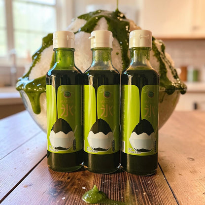 Nakamura Shoten Japanese Kakigori Shaved Ice Syrup - Matcha, 6.6 fl oz (200 ml)