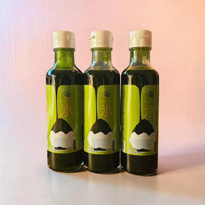 Nakamura Shoten Japanese Kakigori Shaved Ice Syrup - Matcha, 6.6 fl oz (200 ml)