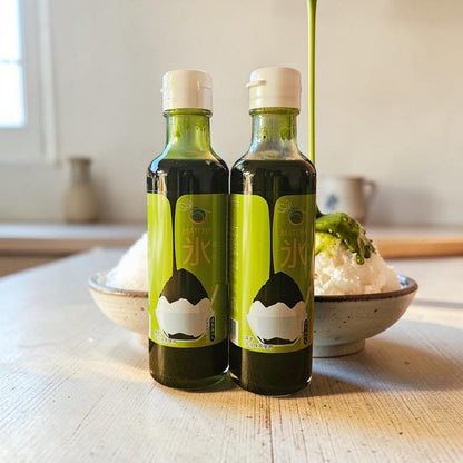 Nakamura Shoten Japanese Kakigori Shaved Ice Syrup - Matcha, 6.6 fl oz (200 ml)