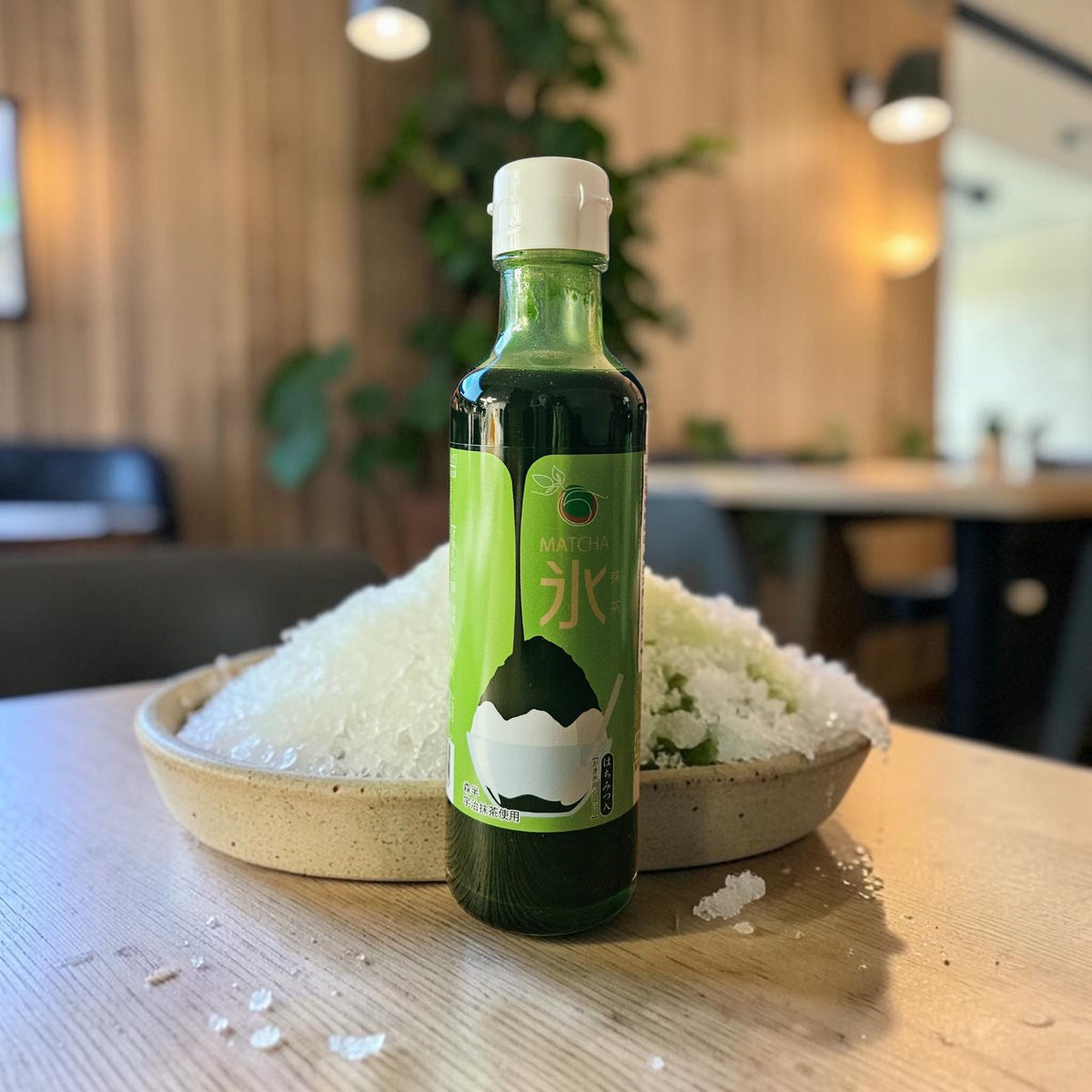 Nakamura Shoten Japanese Kakigori Shaved Ice Syrup - Matcha, 6.6 fl oz (200 ml)