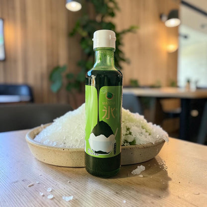 Nakamura Shoten Japanese Kakigori Shaved Ice Syrup - Matcha, 6.6 fl oz (200 ml)