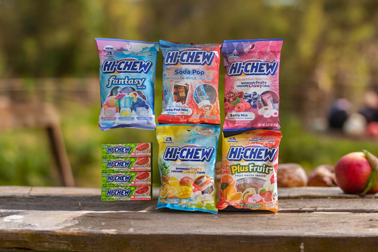 Hi Chew 6 Flavors Variety Pack (Tropical,Sour,Fizzies,fantasy, PlusFruit & More)