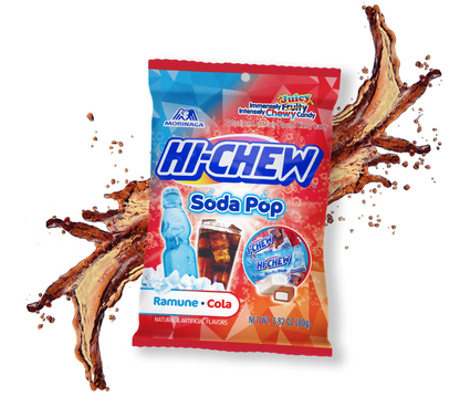 Hi-Chew Soda Pop Mix Peg Bag Ramune & Cola (Two Packs) 2.82oz x 2. Free Shipping