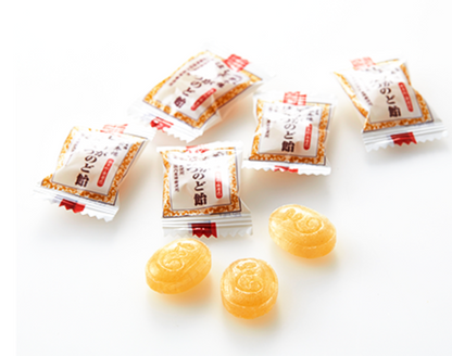 Japanes Cough Drop Candy - Eitaro Ginger Honey Nodo Candy - 2.37 oz ( 3 Packs)