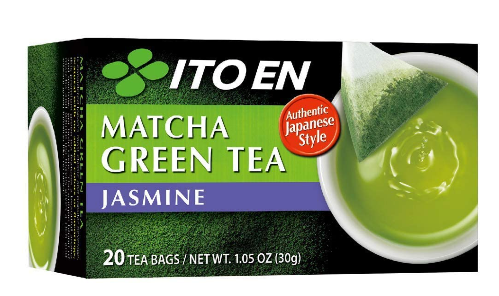 Japanese ITOEN Matcha Green Tea Jasmine, Pack of 8 (20 tea bags/pack) Vaule Deal