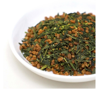 IYEMON Genmaicha 玄米茶 Green Tea 100g/3.5oz - Product of Japan, Free Shipping !!