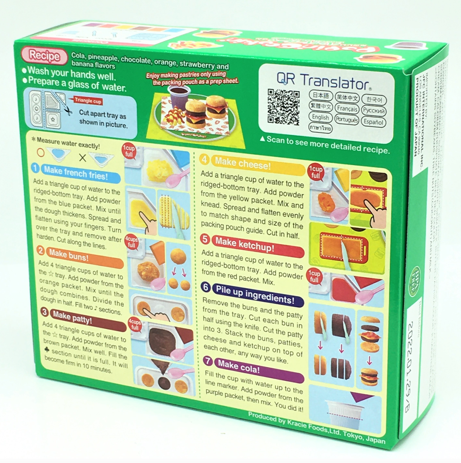 Kracie Popin Cookin Hamburger - DIY Japanese Candy Kit - FREE SHIPPING