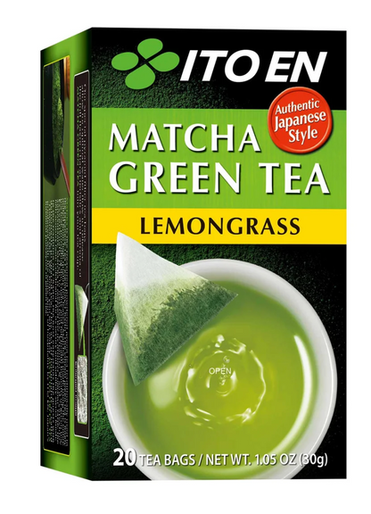 Ito En Four (4) Boxes Variety Matcha Green Tea Combo 20 Tea bag each Box