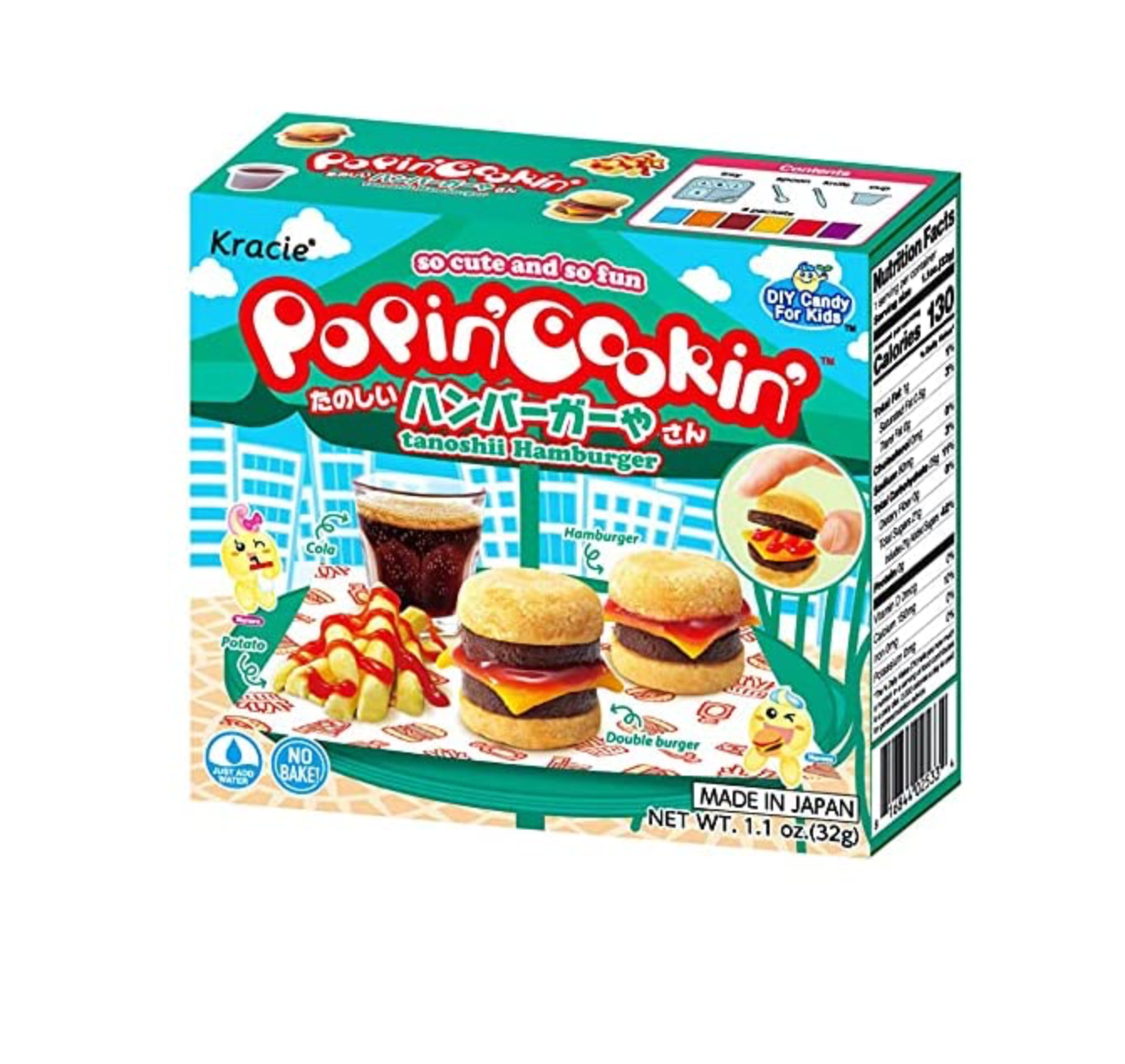 Kracie Popin Cookin DIY Candy Making Kit Multi-Pack Bundle (Pack of 8) - Japan