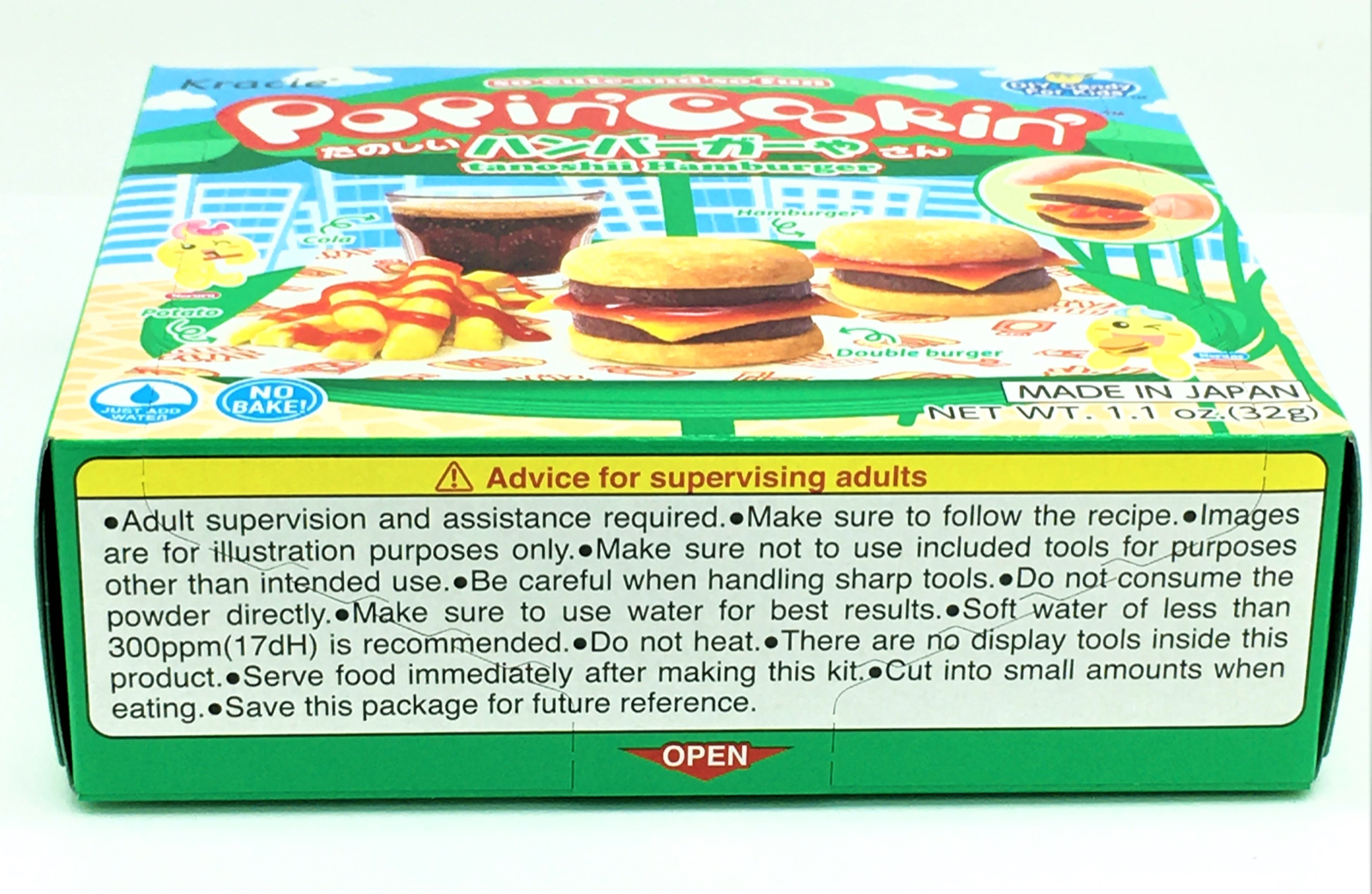 Kracie Popin Cookin Hamburger - DIY Japanese Candy Kit - FREE SHIPPING