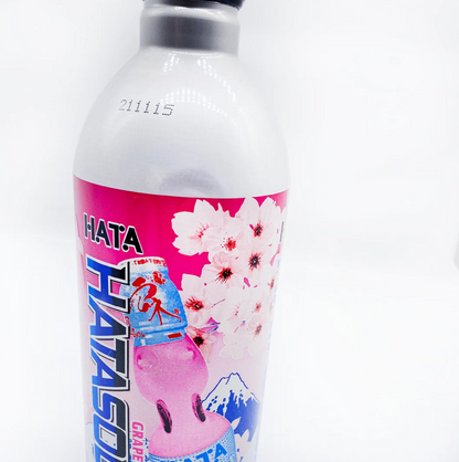 Hatakosen Japan Ramune Soda Drink Grape Flavour Limited Edition 500ml (Set Of 6)