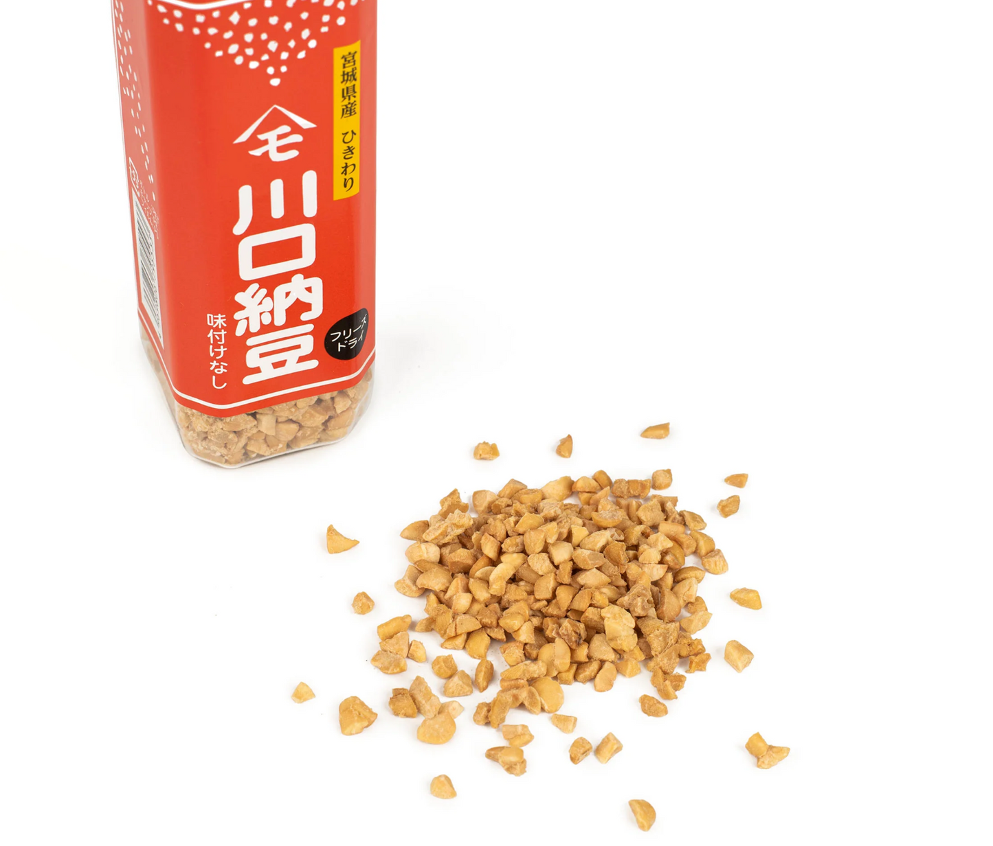 Hikiwari Kawaguchi Freeze Dried Crispy Crushed Natto (Fermented Soy Bean), 65g