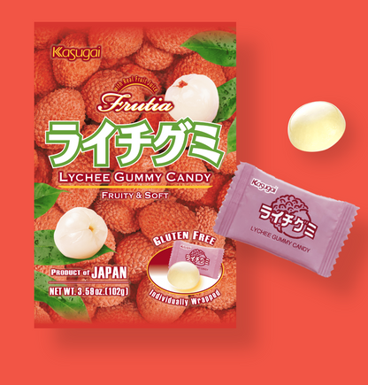 Kasugai Japanese Gummy Candy (1 pack) 9 Flavors Choice Available Free Shipping!!