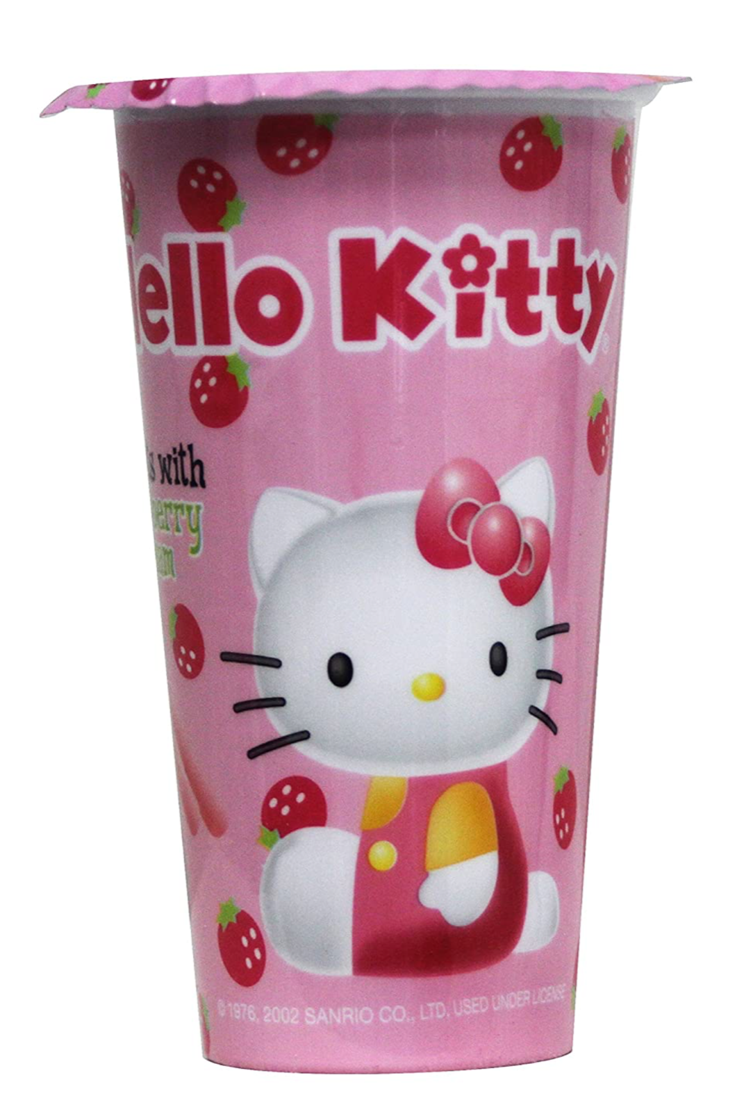 Hello Kitty Biscuits Strawberry Cream 8 Pack.  Free Shipping