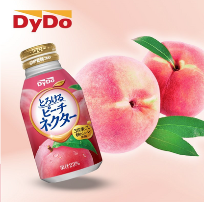 DyDo-Japanese Torokeru Peach Nectar Drink (270g) x 6 Bottles - Free Shipping !!