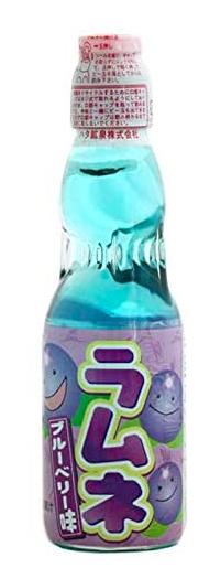 Ramune Japanese Soda Variety 6 Pack-Hata Bin-Iri Multiple Flavors-Japanese Drink