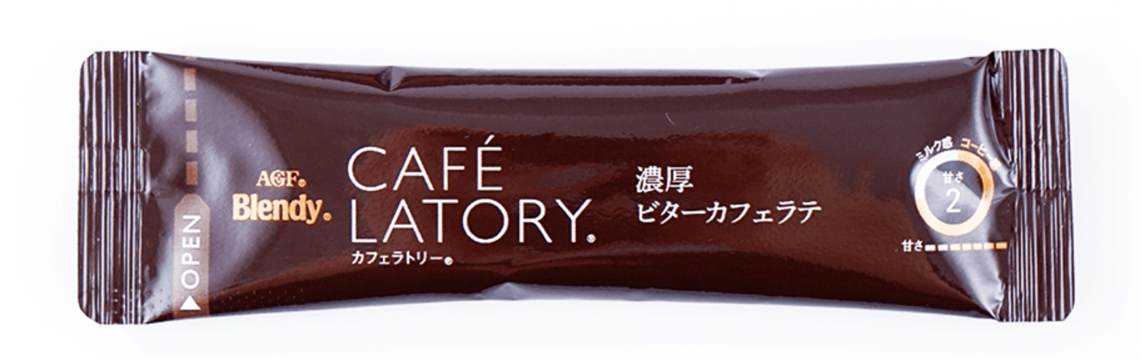 AGF Blendy Cafe Latory Stick Rich Bitter Cafe Latte 8 sticks / 72g - Japan