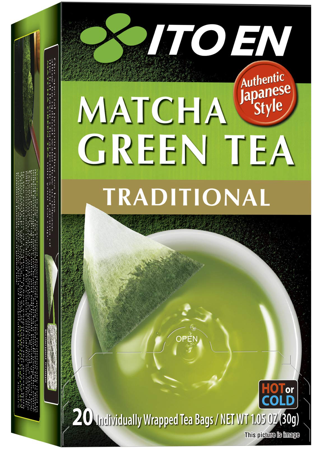 Ito En Four (4) Boxes Variety Matcha Green Tea Combo 20 Tea bag each Box