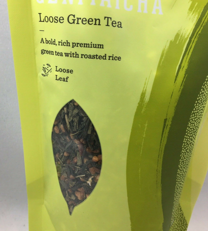 Japanese Yamamotoyama Genmaicha Green Tea w/ Roasted Rice 5.3oz (Pack of Six)