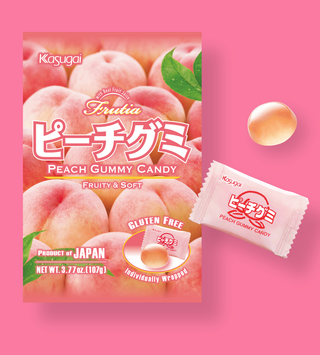 Kasugai Japanese Gummy Candy (1 pack) 9 Flavors Choice Available Free Shipping!!