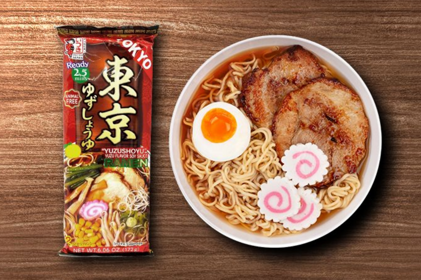 Japanese Ituski Instant Ramen Variety 6 Pack (Kyoto Tonkotsu,Yuzu Shoyu & Miso)