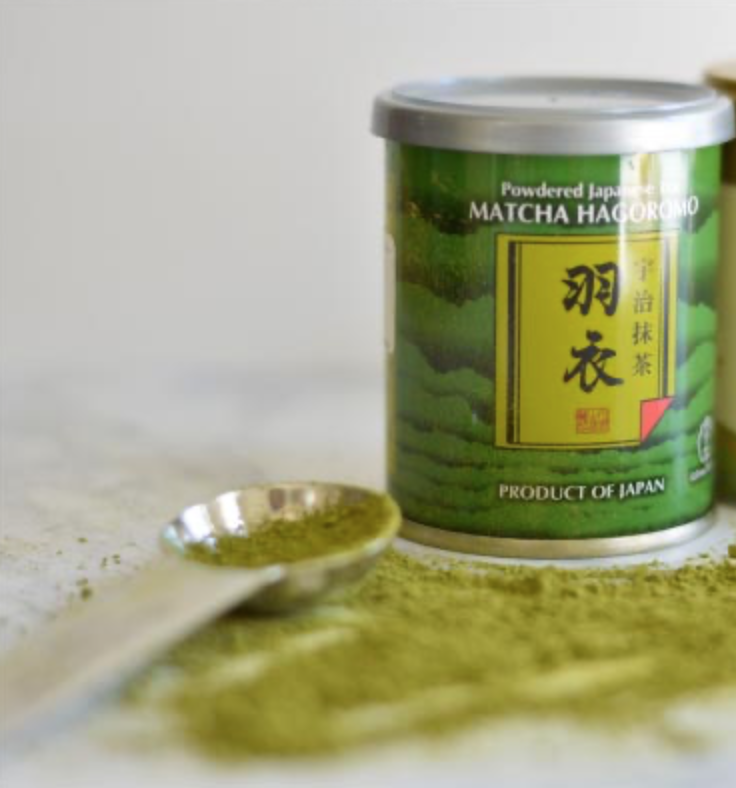 Authentic Premium Ujinotsuyu Matcha Hagoromo Green Tea Powder Three (3) Cans/40g