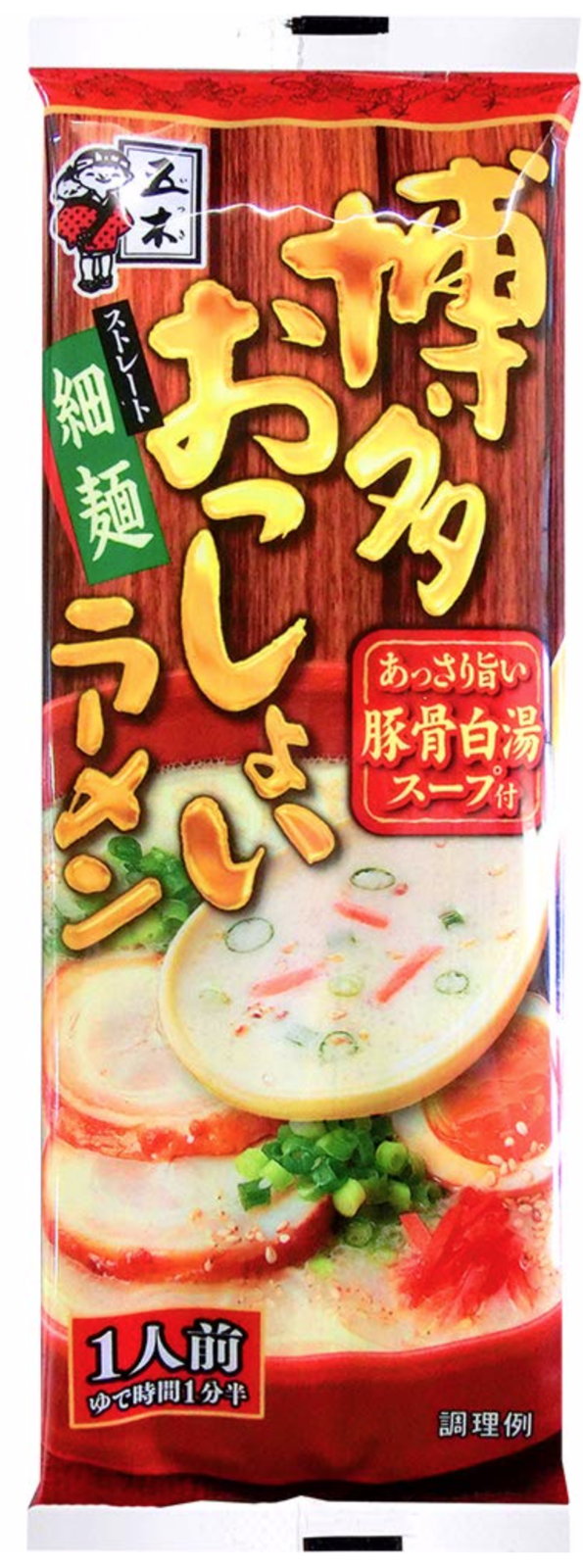 ITSUKI-Japan Hakata Osshoi Tonkotsu Ramen 5 packs(3.6oz x 5) Instant Noodles