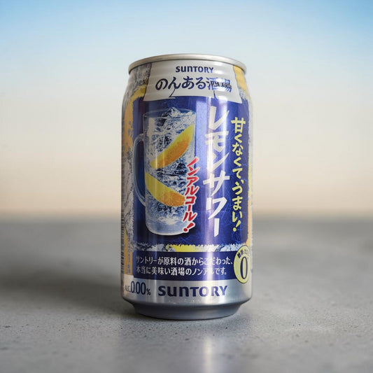 Japanese Non-Alcoholic Cocktail - Suntory Non-Aru Sakaba Lemon Sour 350ml