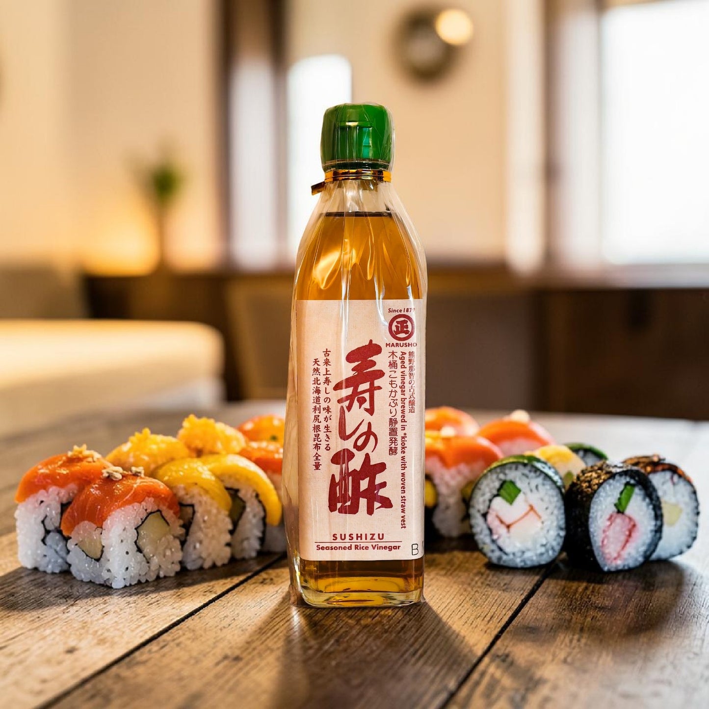 MARUSHO Japanese All-Natural Sushi Vinegar "SUSHIZU" 300ml