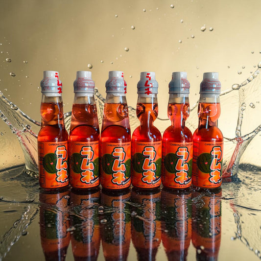 Japanese Watermelon Marble Ramune Soda 6.76 fl oz
