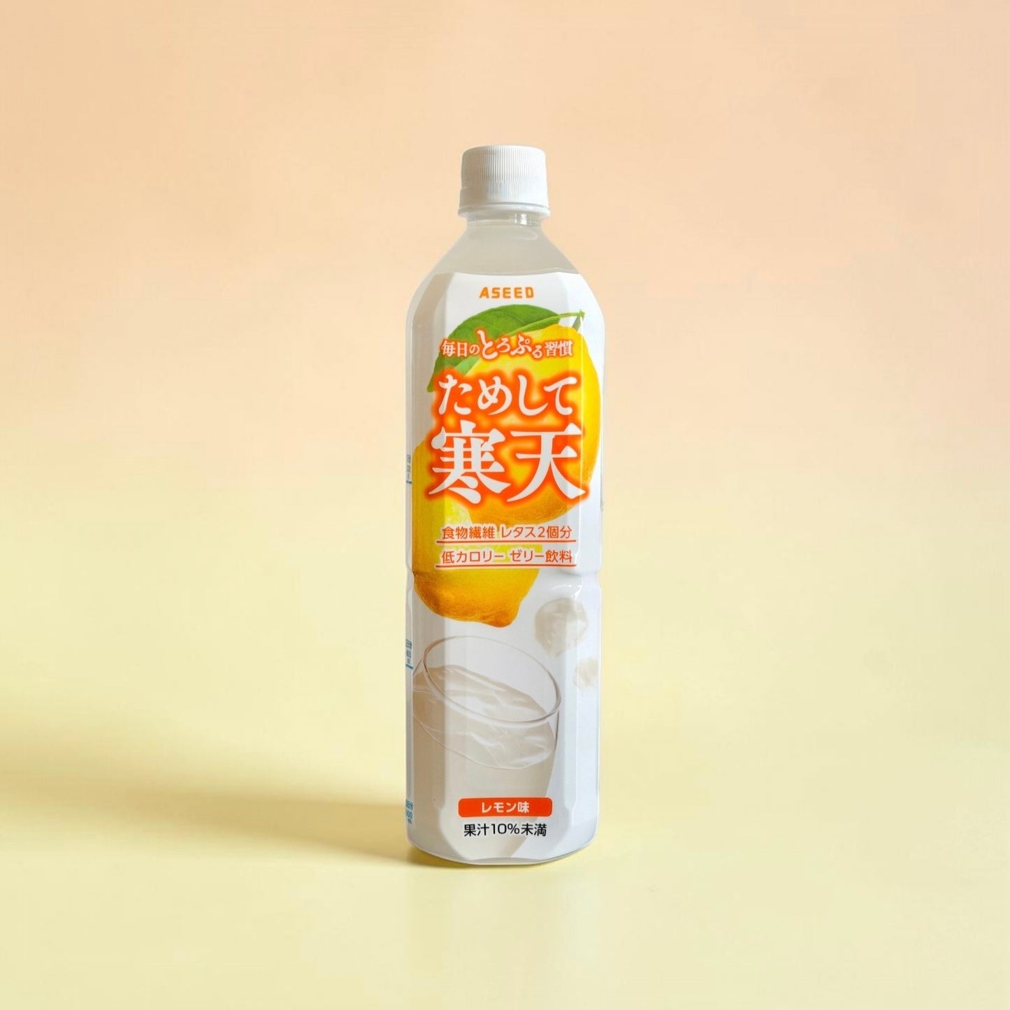 ASEED Tameshite Kanten Lemon Jelly Drink, Rich Dietary Fiber, Low Calorie- 900ml