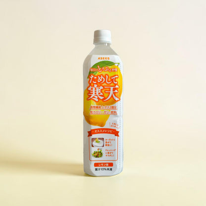 ASEED Tameshite Kanten Lemon Jelly Drink, Rich Dietary Fiber, Low Calorie- 900ml