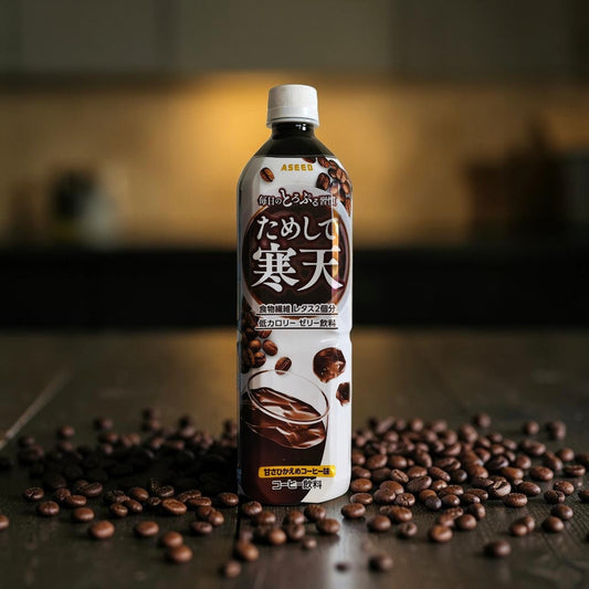 ASEED Tameshite Kanten Coffee Jelly Drink, Rich Dietary Fiber, Low Calorie-900ml