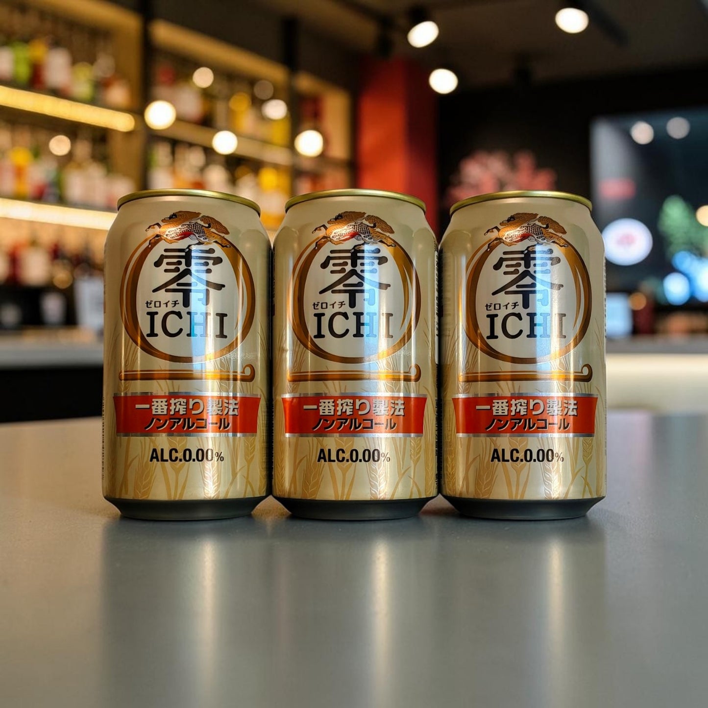 Kirin Zero Ichi, Japanese Non-Alcoholic Beer Beverage, 350ml