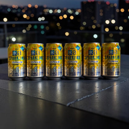 Kirin Ice Zero Sparkling Sicilian Lemon Non-Alcoholic Beverage ,350ml