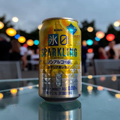 Kirin Ice Zero Sparkling Sicilian Lemon Non-Alcoholic Beverage ,350ml