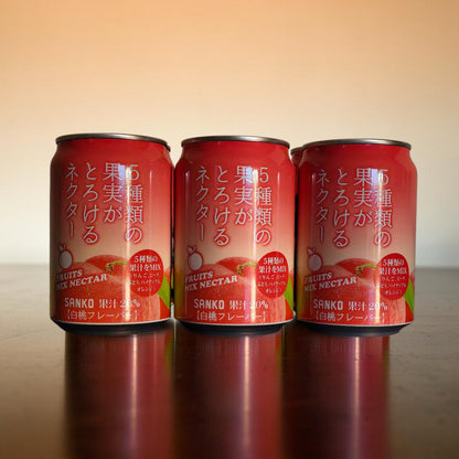 SANKO Japanese Mixed Fruits Nectar (White Peach Flavor) 280ml