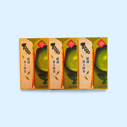 Lotte Japan Toppo Aromatic Matcha Chocolate Sticks 2bags/box 72g