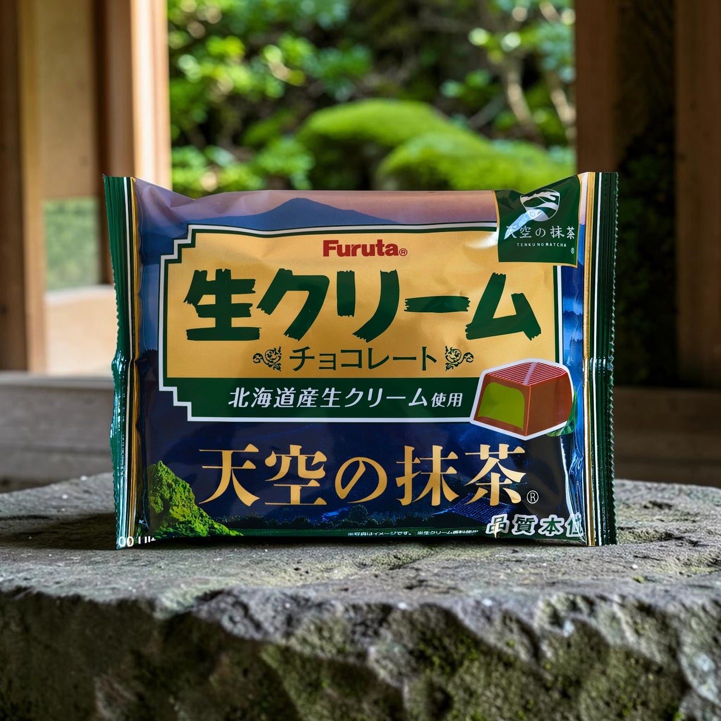 Furuta Hokkaido Fresh Cream Chocolate Tenkuno Matcha Flavor 112g