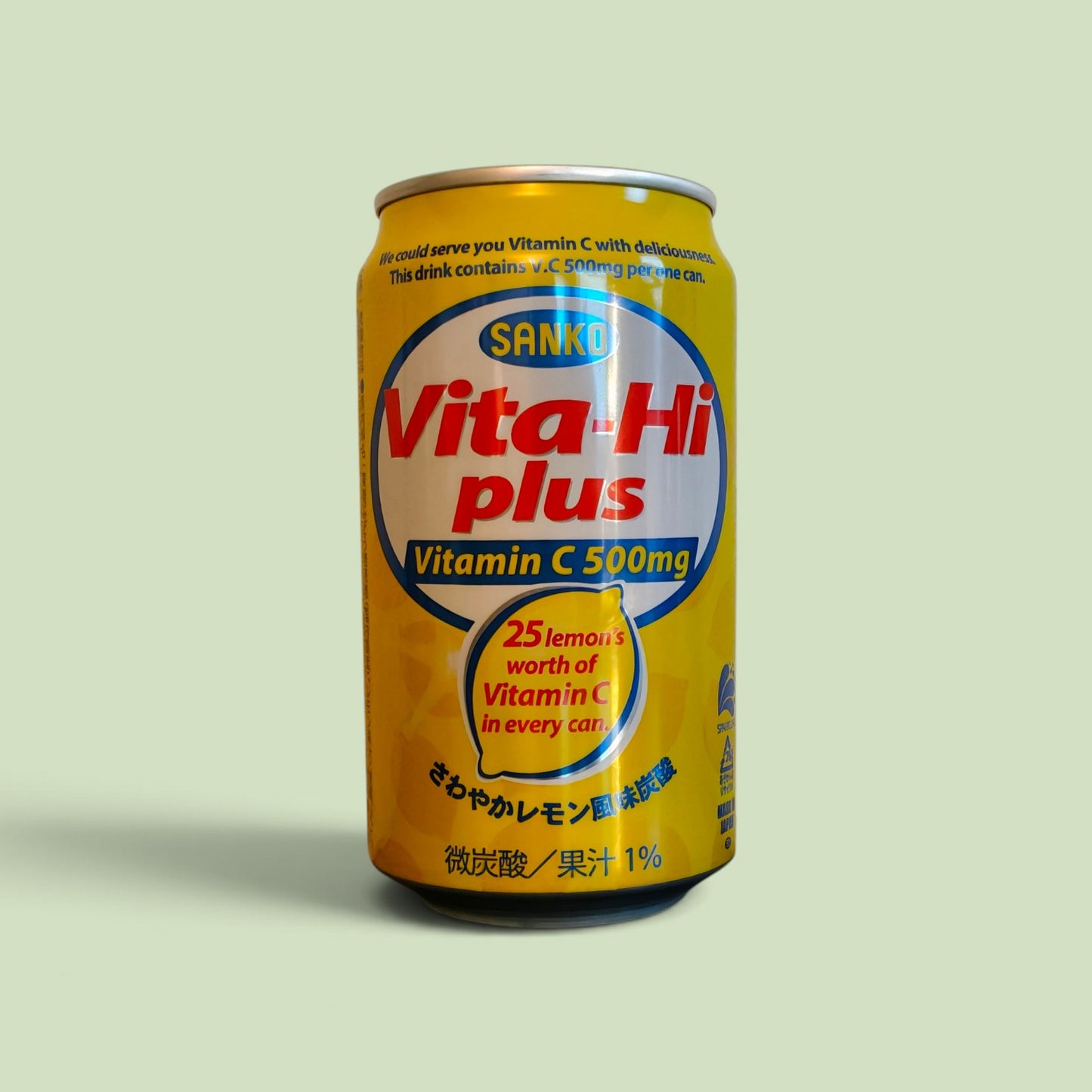 Sanko Vita-Hi Plus Vitamin C Drink 11.6 FL OZ (350ml) - Japan