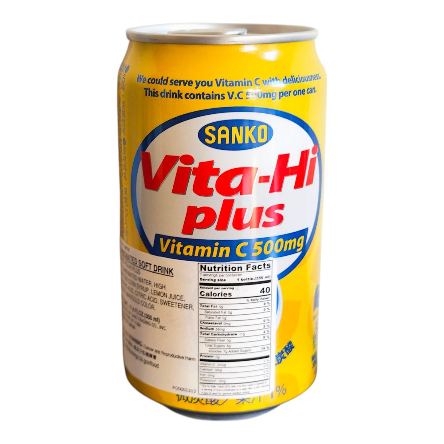 Sanko Vita-Hi Plus Vitamin C Drink 11.6 FL OZ (350ml) - Japan