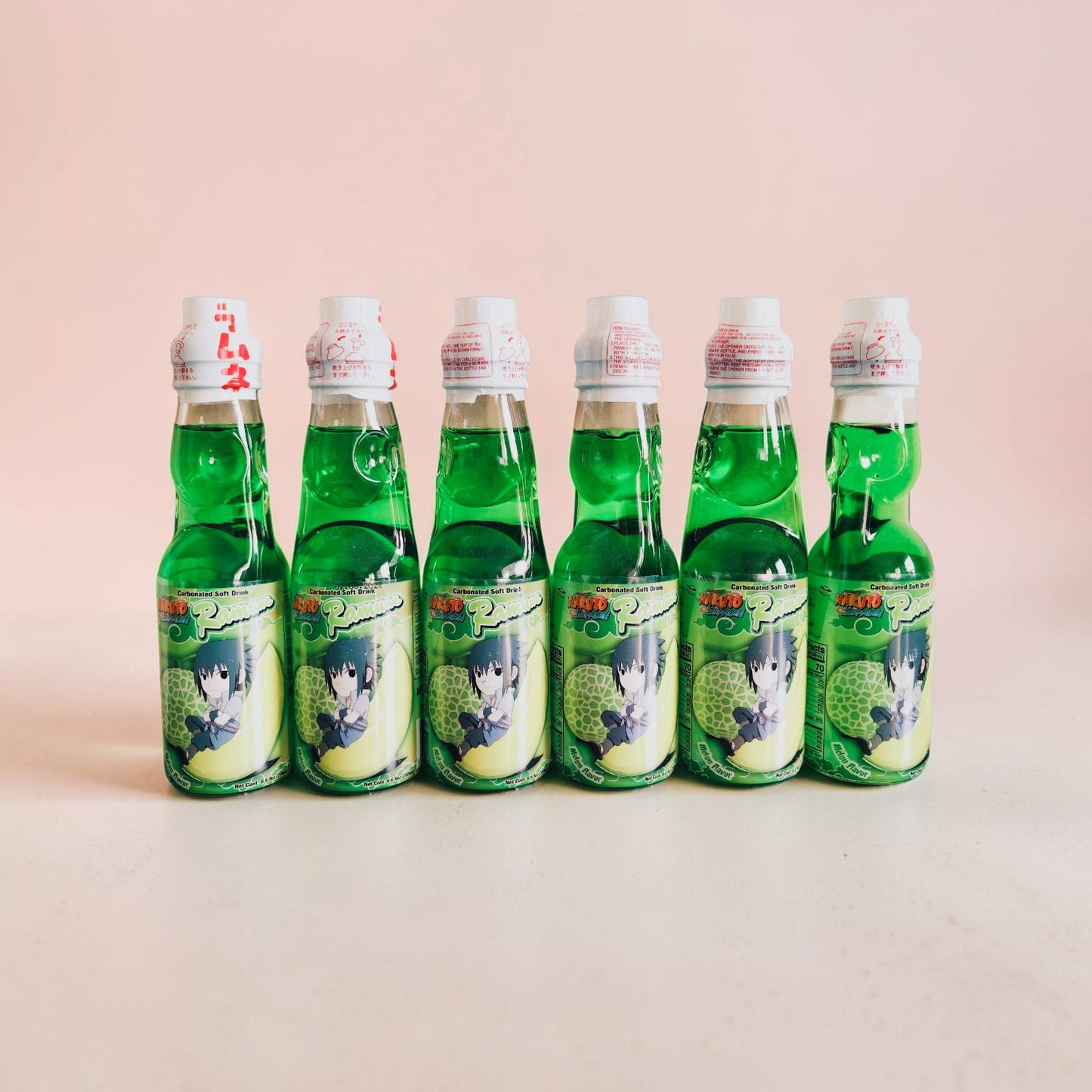 Naruto Shippuden Ramune Soda - Melon Flavor, 6.76 fl oz