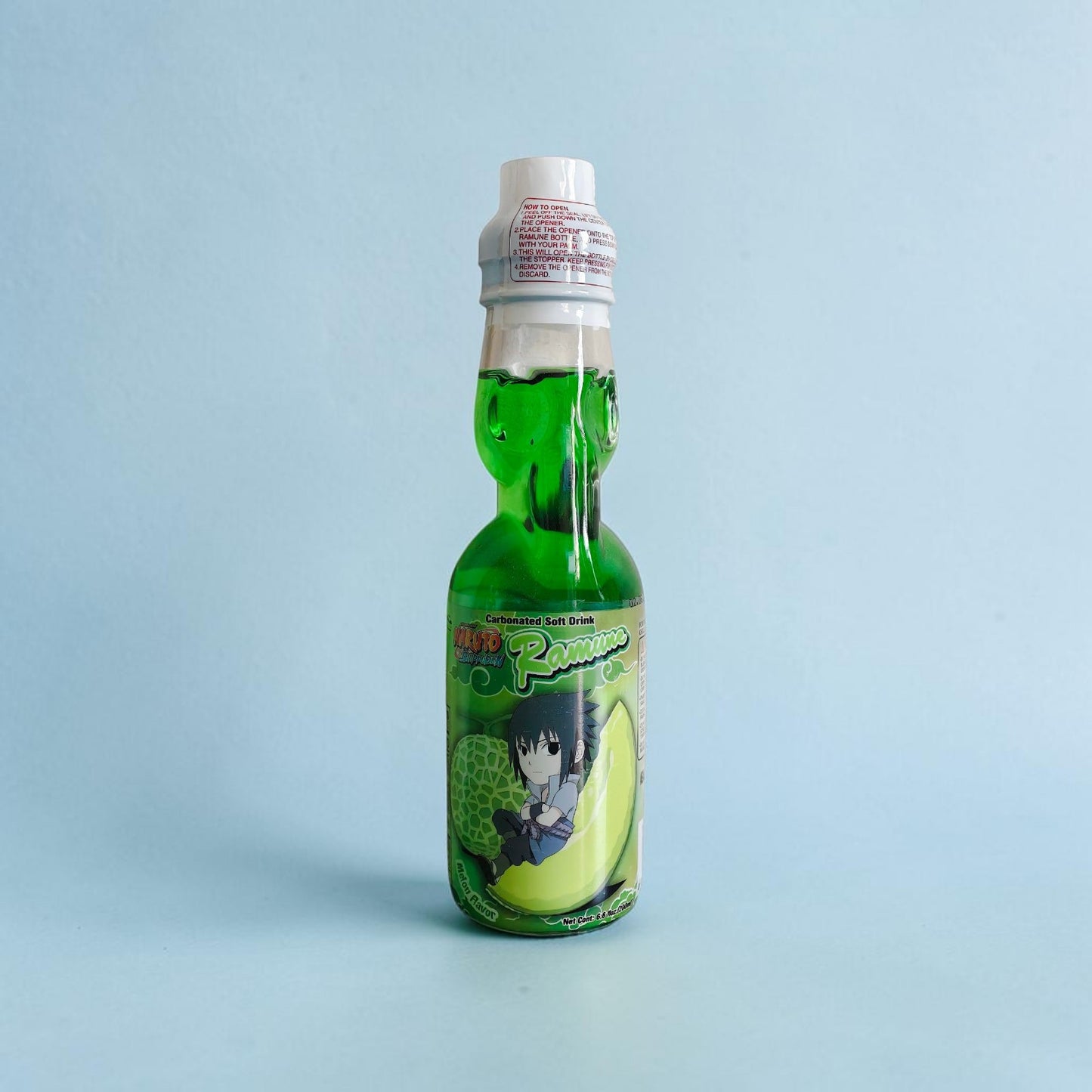 Naruto Shippuden Ramune Soda - Melon Flavor, 6.76 fl oz